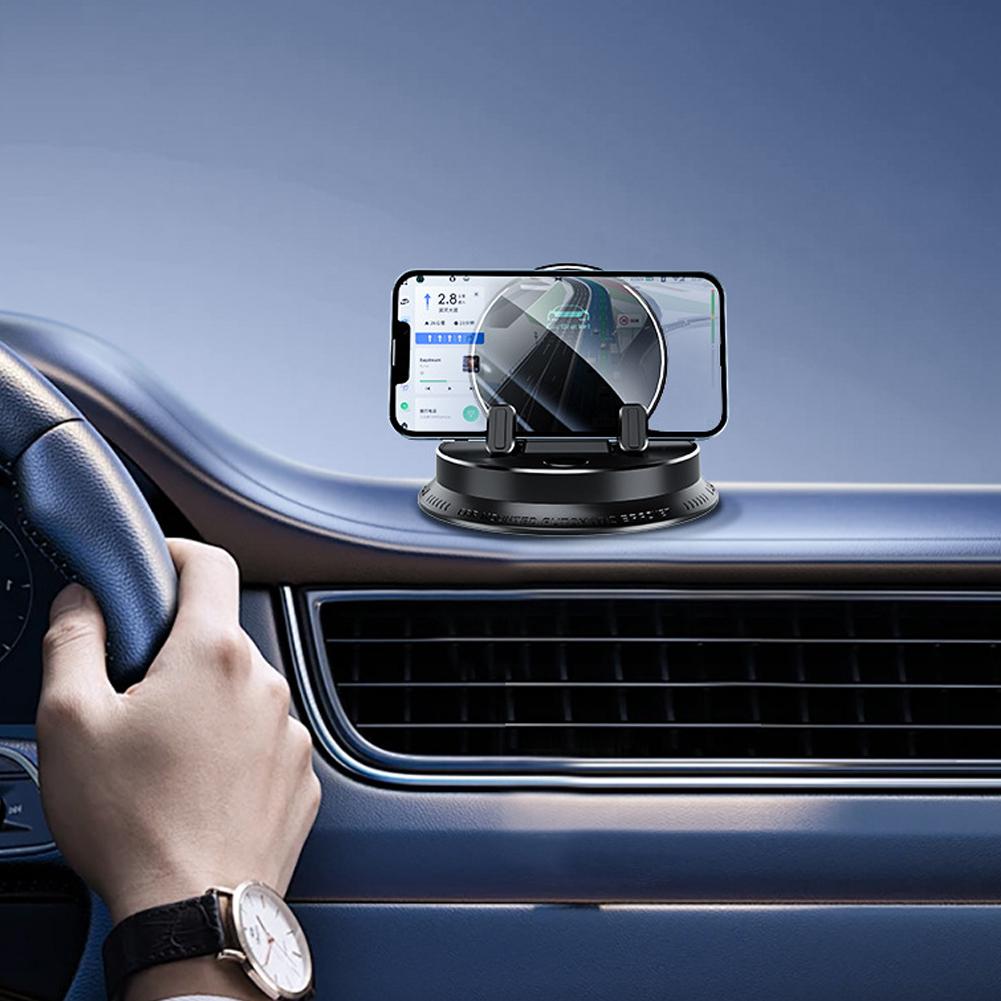 Universell Dashboard Biltelefonhållare 360 Graders Rotation Telefonställ Mobiltelefonhållare för Bilens Instrumentbräda