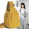 Women's Lightweight Nylon Crossbody Chest Bag - Versatile, Casual Travel Backpack for Moms