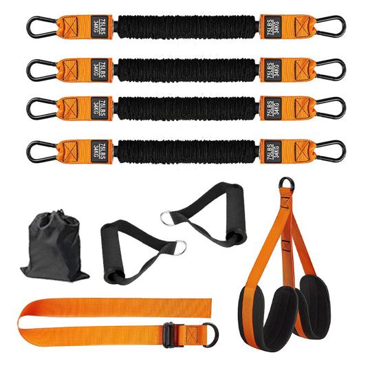1 Set Pull-Up Assistance Band 150/225/300lbs Heavy Duty Pull-Up Assist Belt with Foot Rest Adjustable Home Gym