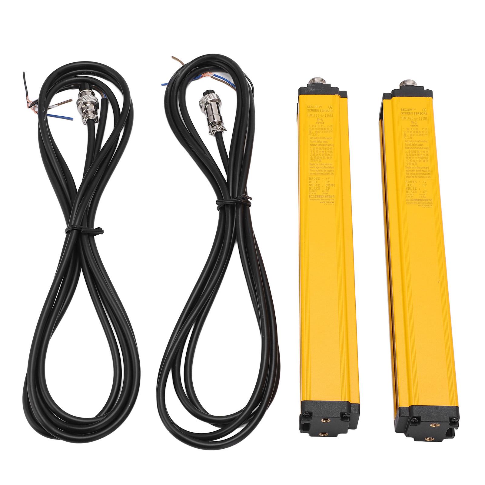 

BEM1020‑A‑180NB 20mm Safety Grating Sensor Infrared Light Curtain Sensor Light Screen Detector