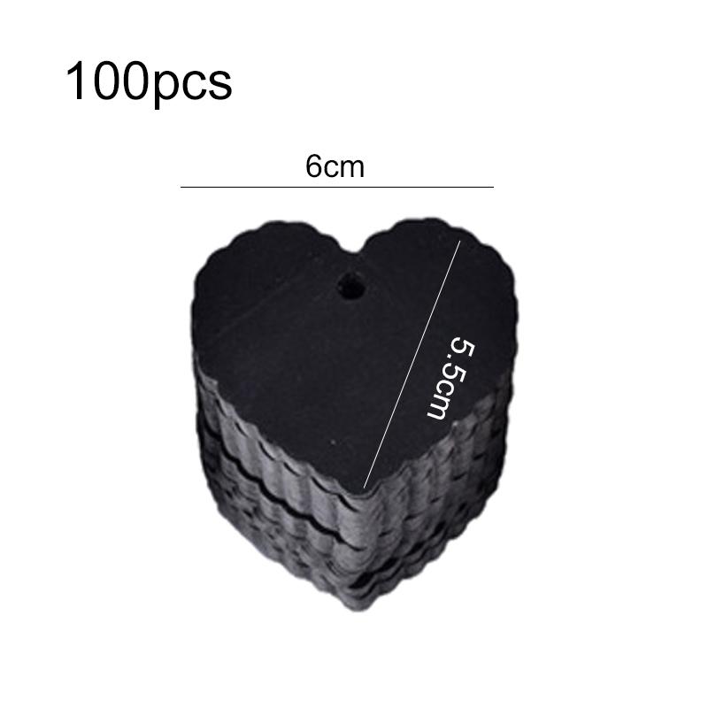 50/100 pcs Kraft Paper Tags Heart Kraft Paper Gift Tags for Gifts Arts and Crafts Wedding Thanksgiving Christmas Birthday Party