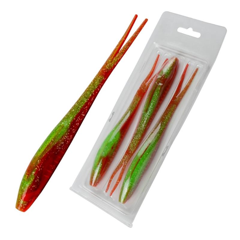 3Pcs Fork Tail Swimbaits Floating Fishing Lure Soft Artificial Baits Fishing Accessories Easy to Use