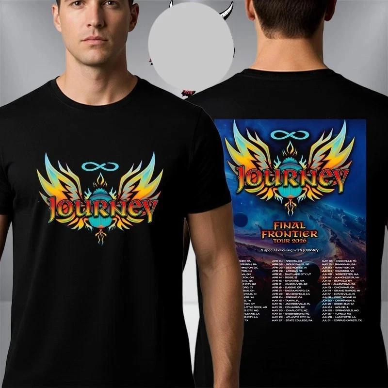 Journey Band Final Frontier Tour 2026 Schedule Tour Dates Unisex T-Shirt Unisex T-Shirt XXXL