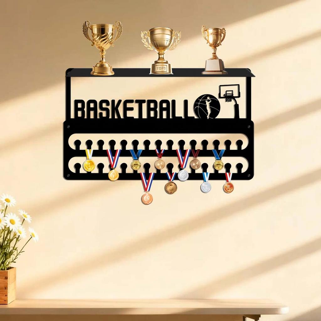 Wandmontage Displayrek met Haken voor Onderscheidingen en Certificaten JH26130