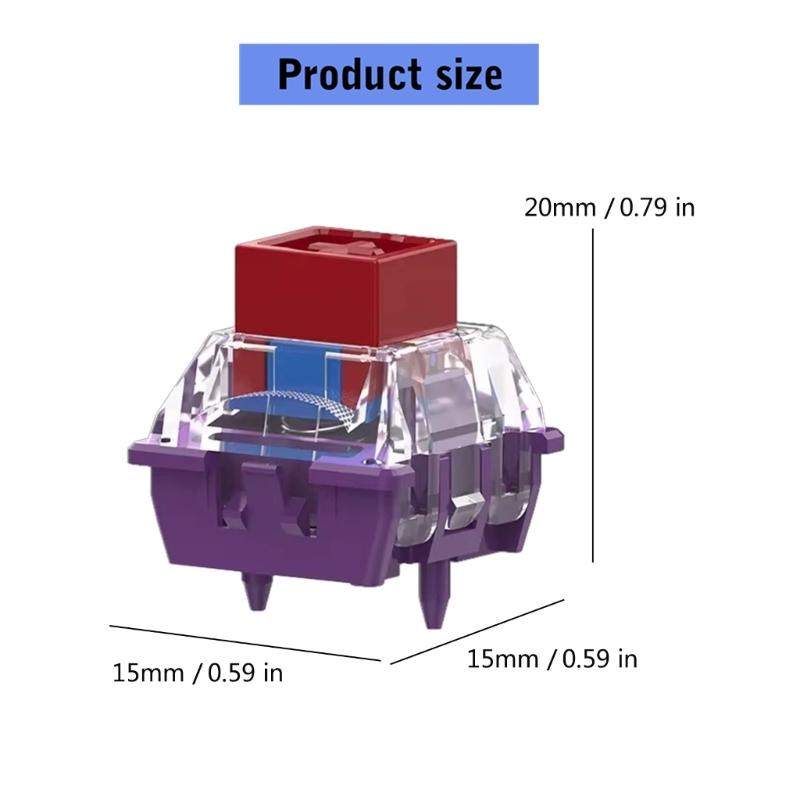 Quiet Metal Plastic Magnetic Switches for Magnetic Gaming Keyboards Swithes Enhances Durability For Office Use And Gaming