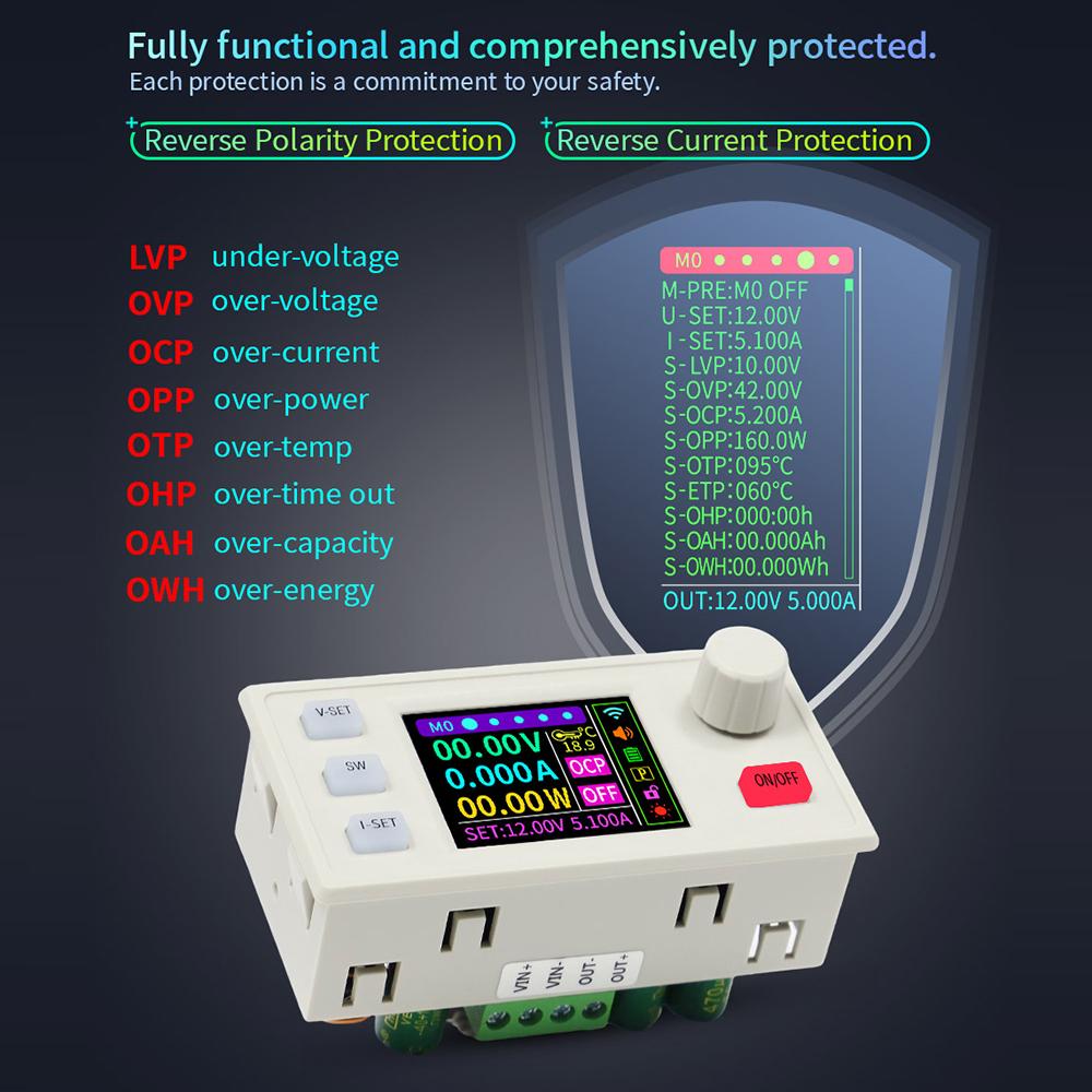 SK150S SK120S SK60S CNC Step-Up And Step-Down Module Adjustable Voltage Stabilized Power Supply Solar Charging Module 8A 150W