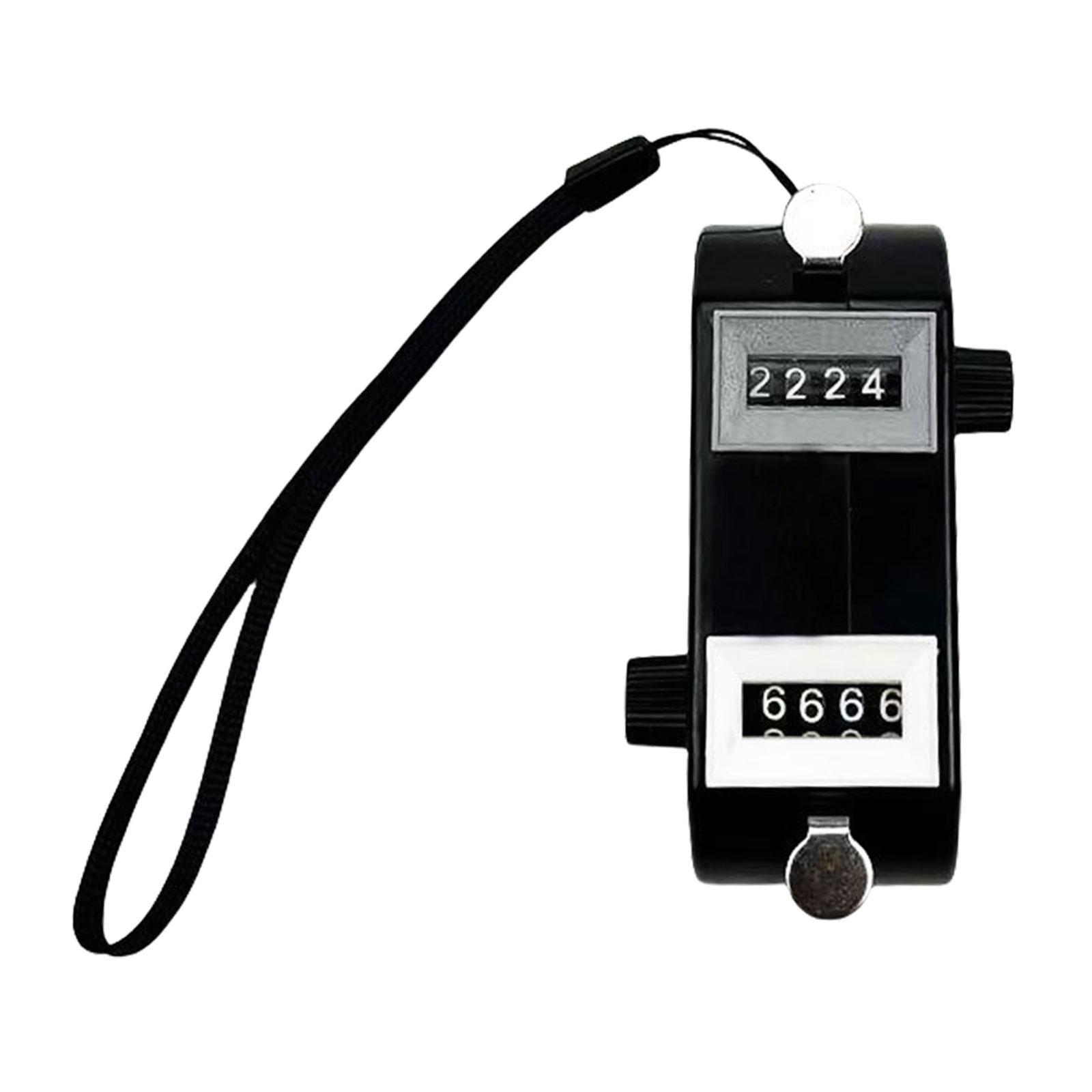 

Golf Stroke Counter 4 Digit Golf Score Shot Stroke Counter Clicker with Lanyard & Reset Button Outdoor Sport Scoreboard