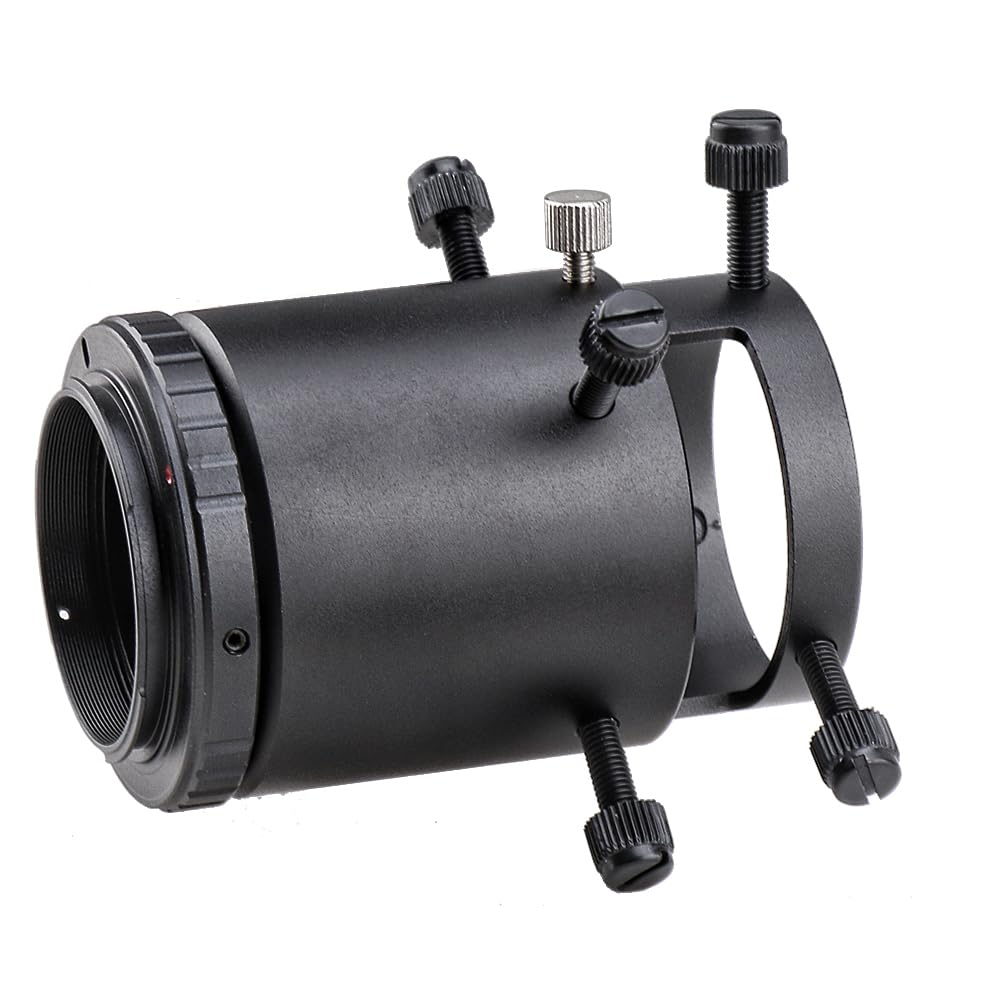 ANQILAFU Adjustable Spotting Scope Camera Adapter Compatible with Nikon SLR Cameras Includes Ideal for Bird and Astrophotography - - T-Ring -