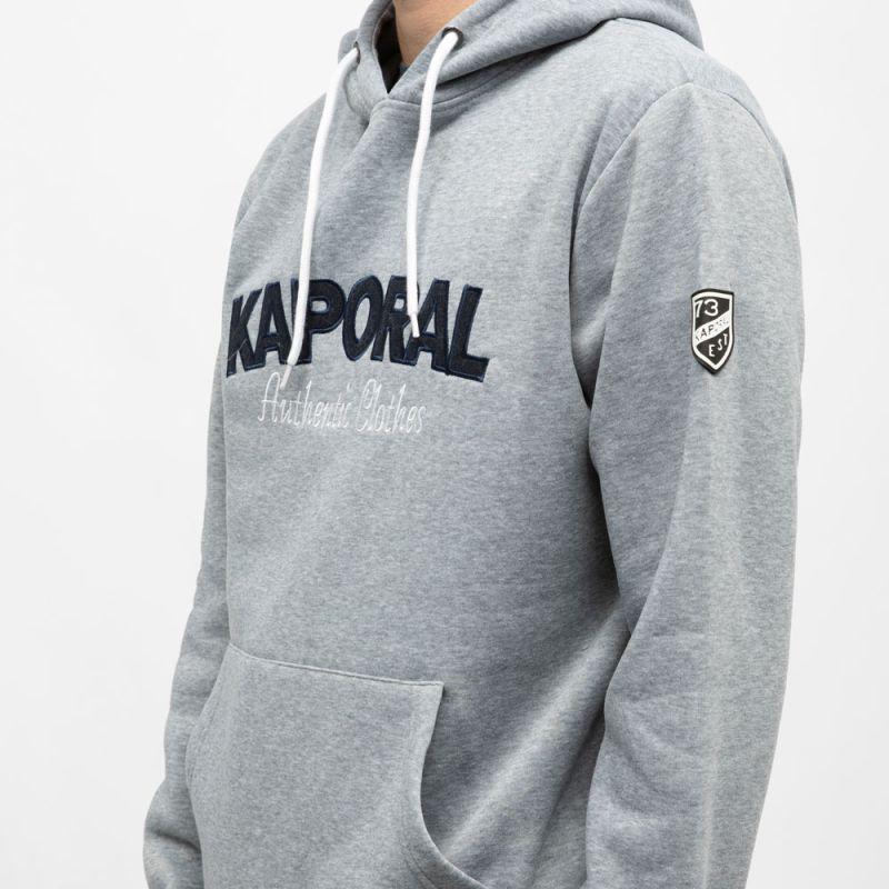 Sweat brodé darell à capuche Homme KAPORAL