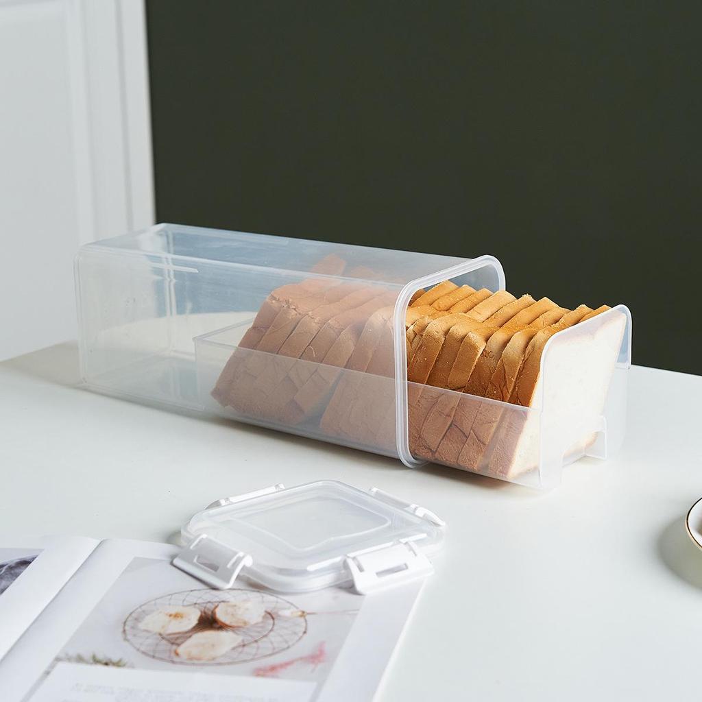 Bread & Rice Multifunctional Storage Box - Sealed Keeper & Portioning Container