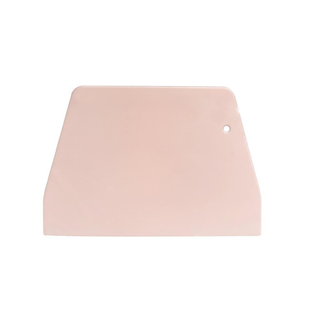 Plastic Scraper Cutting Knife Cutting Panel Steamed Bread Rice Flour Pancake Fruit Putty Household Trapezoidal Baking Scraper Tool