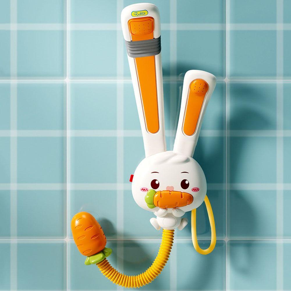 

with Shower Heads Baby Electric Water Spray Toy Retractable Rabbit Electric Bath Toys Girls
