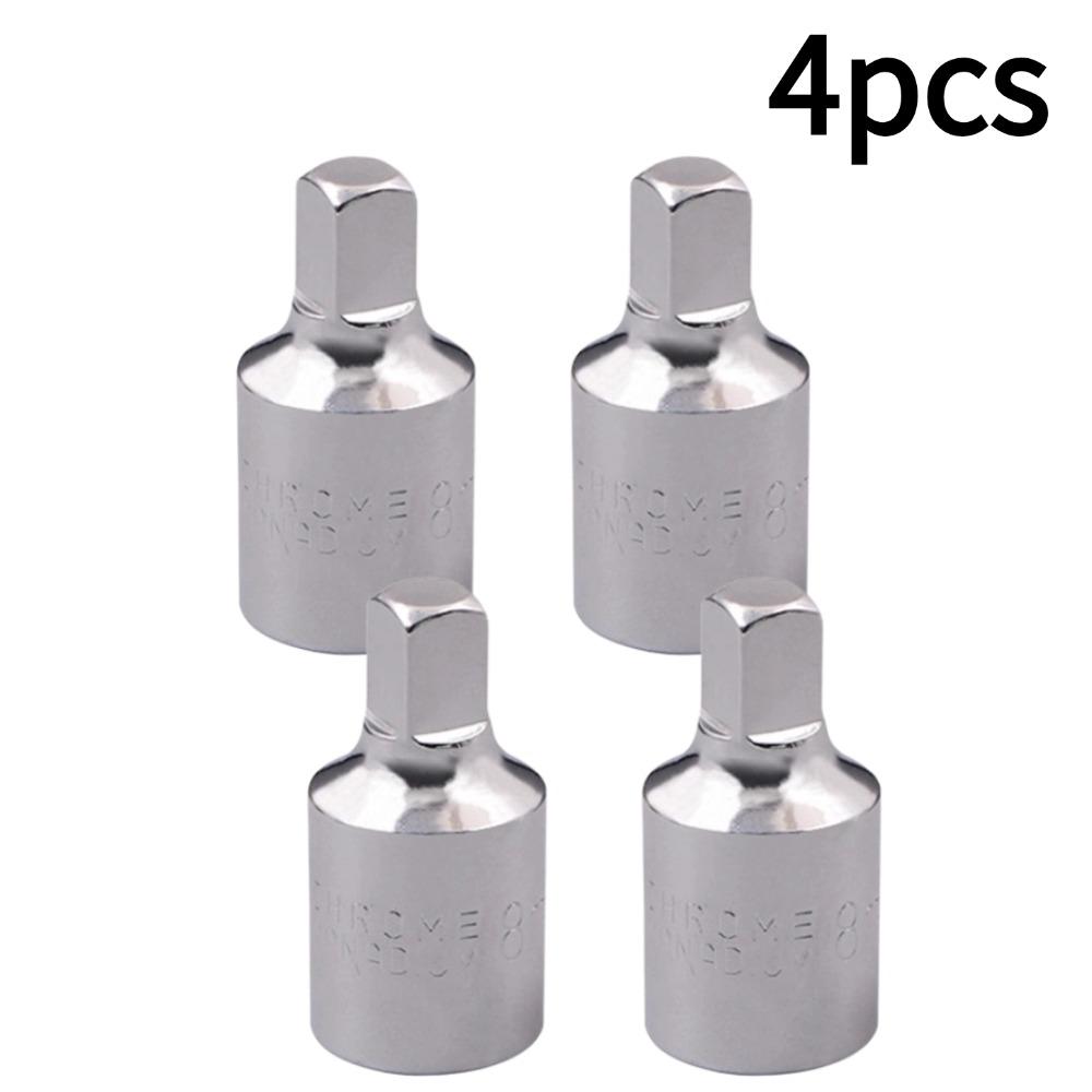 8mm Square Oil Sump Drain Plug Key Tool Remover Fit For Renault Citroen Peugeot Auto Repairing Transmission Screw Wrench 1-5pcs