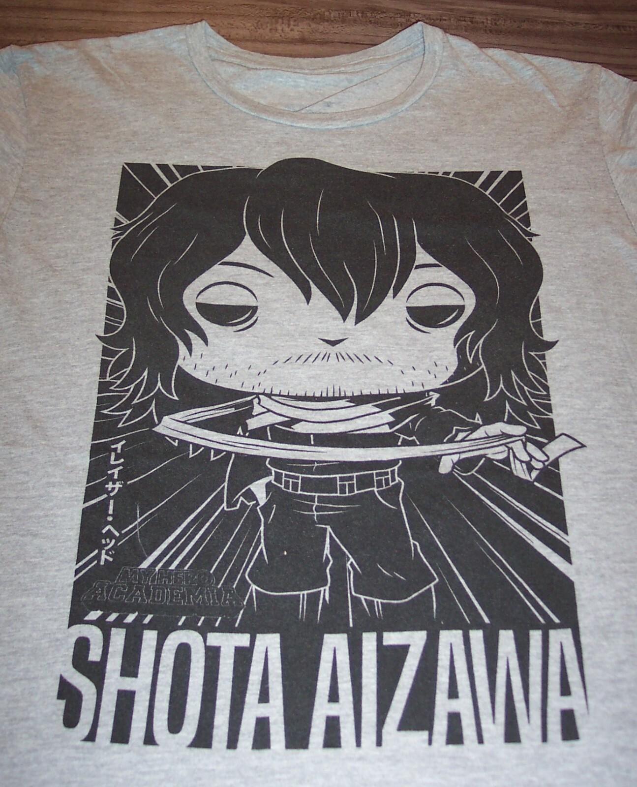 MY HERO ACADEMIA Funimation SHOTA AIZAWA T-shirt Mens MEDIUM Anime L