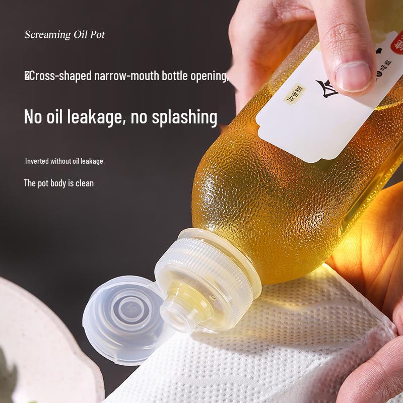 Household Squeeze Bottle for Oil, Soy Sauce, or Vinegar - Food Grade PP5