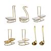 Slotted Spoon Portable Whisk Vertical Multifunctional Spoon Rest Holder for Hotpot Restaurant Counter Household Kitchen Utensil