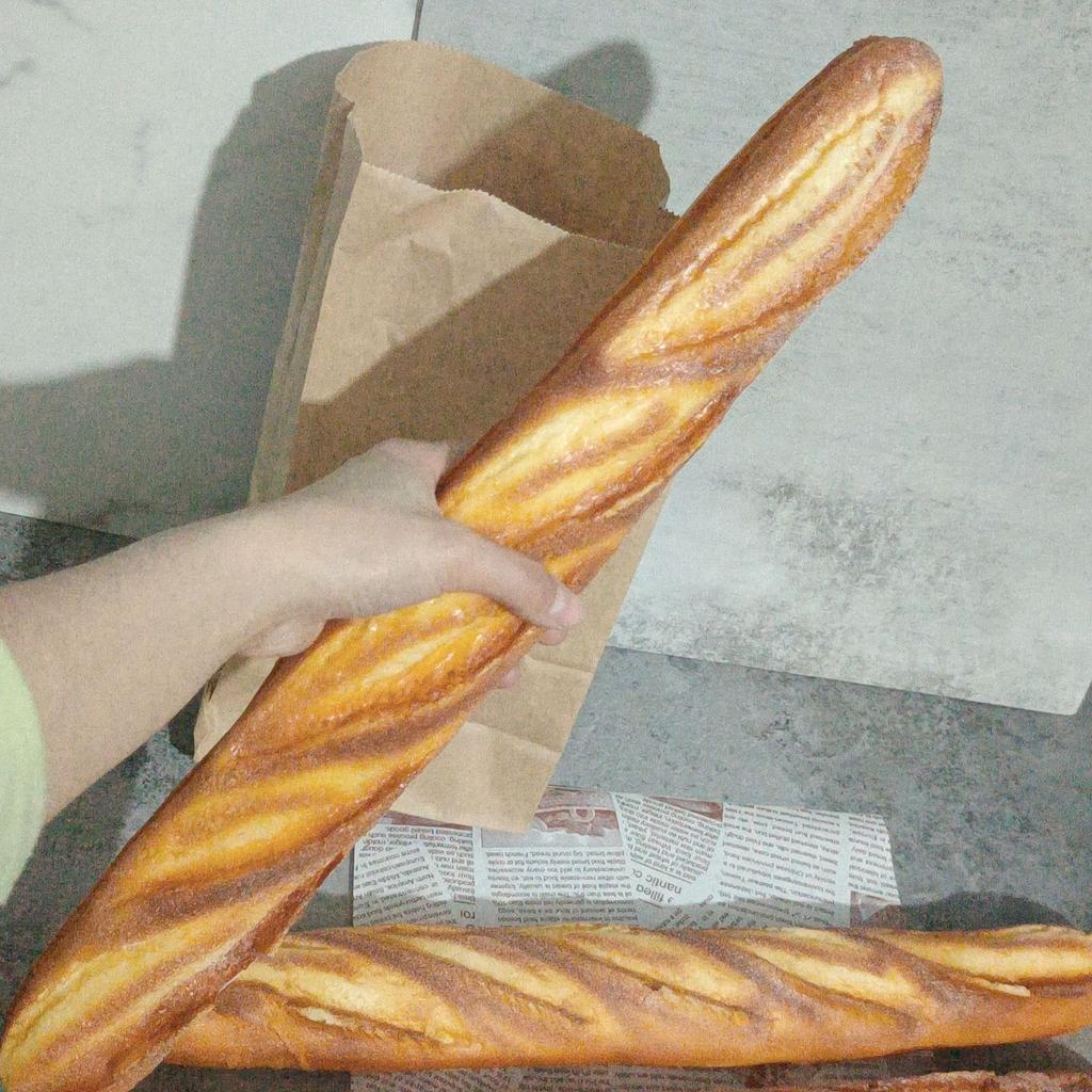 Simulace Bageta Dlouhý Toast Chléb Model Falešné Jídlo Fotografické Rekvizity Ozdoby Domácí Dekorace Výloha Zařízení