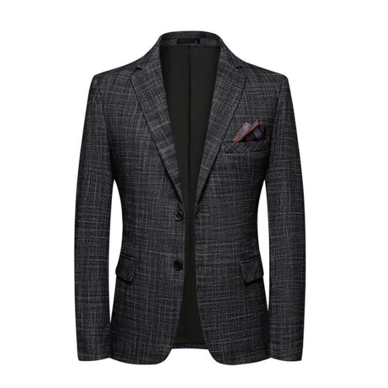 Men's Slim Fit Business Casual Blazer High Quality Fashion All-in-One Banquet Korean Style Handsome Trend for All Seasons