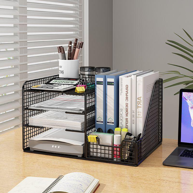 Estantería de Archivos de Oficina de Múltiples Capas Engrosada: Almacenamiento de Gran Capacidad para Datos Financieros y Uso Docente