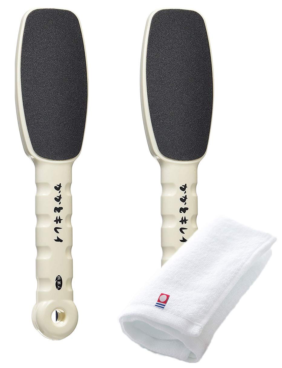 

Azuma Shoji [Price includes Imabari towels] Heel Cleaner 2-Pack / Ideal for dry, hard heels, dead skin, corns, and calluses. Travel Beauty