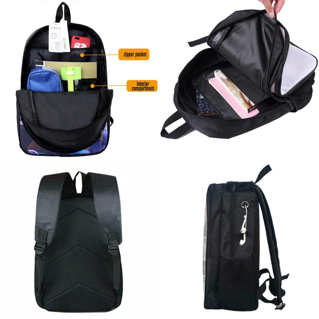 And Stylish Dragon Ball Z Super Saiyan Vegeta Backpack For School And Travel**