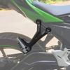 Rear Passenger Footrests Footpegs Brackets For Kawasaki Z650 Ninja 650 2017-2025 Motorcycle