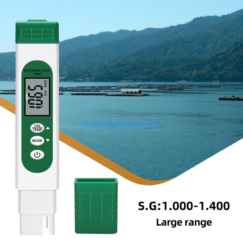 

Y5GD High Accuracy Water Quality Tester EC S.G Salt Temp Meter for Drinking Water China Mainland