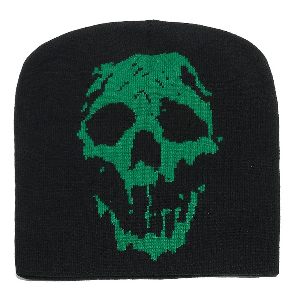 Hiphop Knitted Hat Breathable Acrylics Hat Adjustable Size Hat Youth Trendy Hat for Trendy Youth