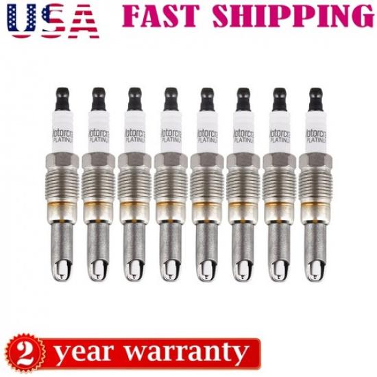 8PCS OEM Platinum Spark Plugs SP-515 For Motorcraft Ford F150 5.4L PZH14F SP546