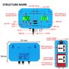 3 in 1 pH/TEMP/ORP Meter PH-2839 ORP Meter PH Tester Controller Detector BNC Type Probe Water Quality for Aquarium Monitor