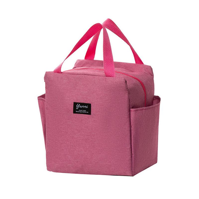 Sac à déjeuner multifonctionnel grande capacité Oxford imperméable portable à fermeture éclair sacs à déjeuner thermiques pour femmes hommes boîte à déjeuner