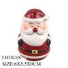 Nordic Creative Ceramic Spice Bottle Santa Claus Pepper Shaker Christmas Desktop Decorations Salt Shaker Kitchen Decoration