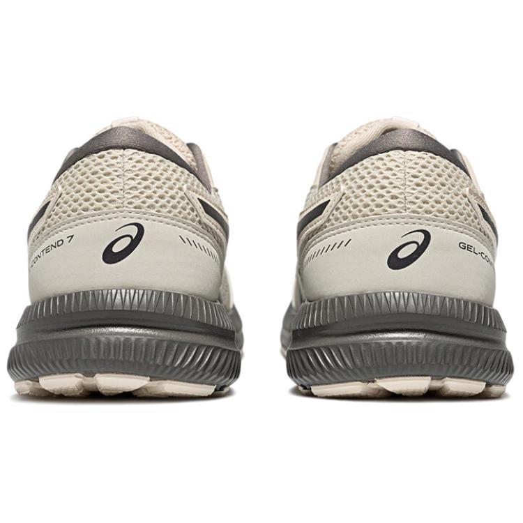 Asics Gel-Contend 7 Comfortable Casual Durable Shock-Absorbing Breathable Low-Top Running Shoes Men sneaker Light-Gray 1011B730-300