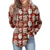 Women's Fashion Women's Lightweight Long Sleeve Pullover With Pockets Preppy Graphic Hoodie