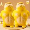 Yellow Squishy Gorilla Stress Relief Toy Soft Touch Slow Rebound For Office Home Decor Daily Play