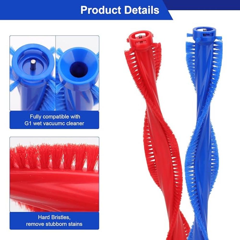 2 Pack Vacuum Roller Brush Bar Replacement Compatible with D-yson Wash G1 Wet Cleaner, Durable Debris Brush