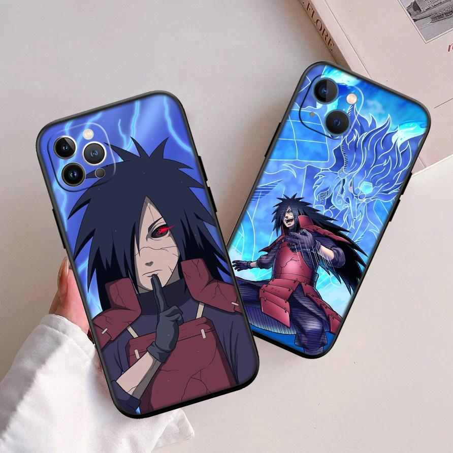 RA26 NARUTO Uchiha Madara Shell Phone Case for Samsung Galaxy Note 10 20 S23 S24 S25 Ultra FE Plus Edge Lite A02S A35 A07 A17