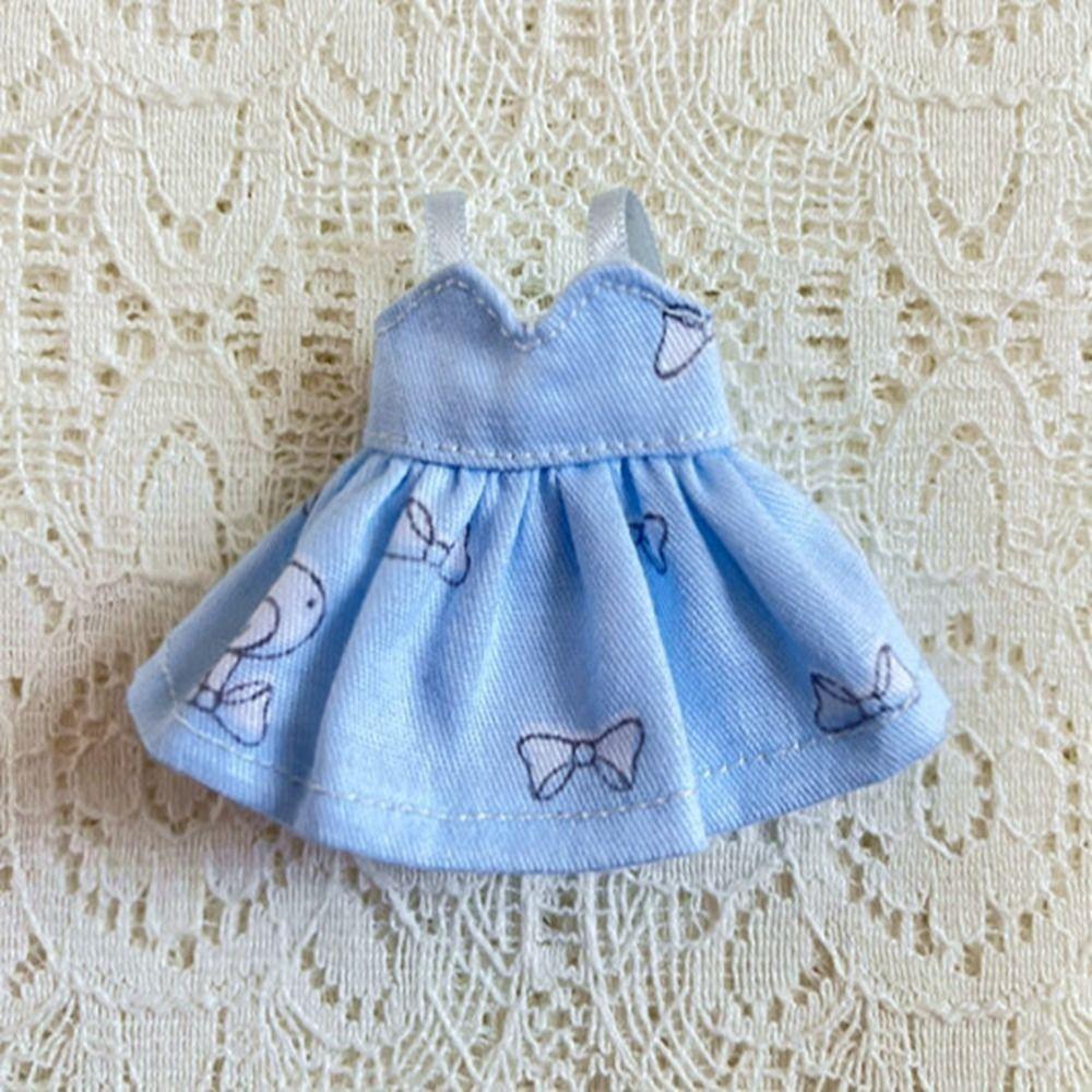 Handmade Dolls Outfits Dresses Fashion White Cardigan Doll Clothes Skirt  1/11 OB11 Dolls/1/12 BJD