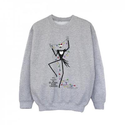 The Nightmare Before Christmas Girls Lights Sweatshirt