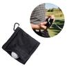 Golf Wipe Cloth Cleaner Microfiber Golf Ball Cleaning Towel with Carabiner Hook
