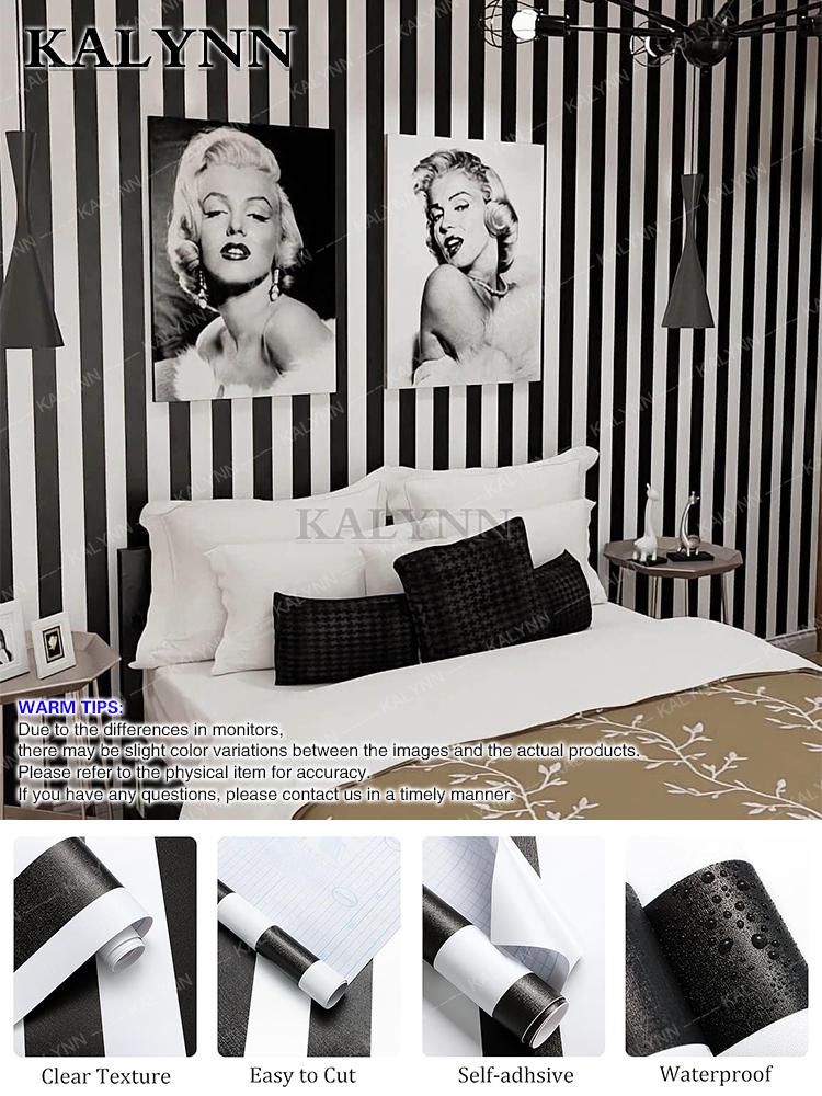 Peel and Stick Wallpaper Wood Plank Faux Wood Contact Paper Removable Self-Adhesive Vintage Wall Covering Prepasted Decorative S