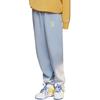 New Era FW22 MLB Glow In The Dark Embroidered Casual Jogger Pants Unisex bottoms Blue 13350889