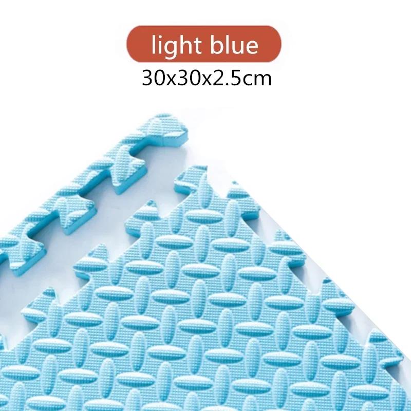 30x2.5CM Baby Foam Crawling Mat Children EVA Educational Toys Kids Soft Floor Game Mat Chain Fitness Brick Gym Game Carpet Gifts
