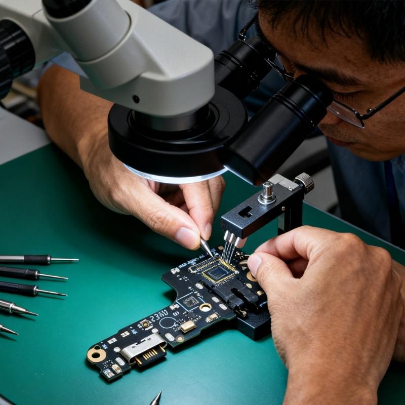 Starkes Ladeinterfaces-Board 5000+ Einsteckzyklen Telefonreparaturteil Schnelles Ladeanschluss-Ersatzteil für Geräte SHARK 8