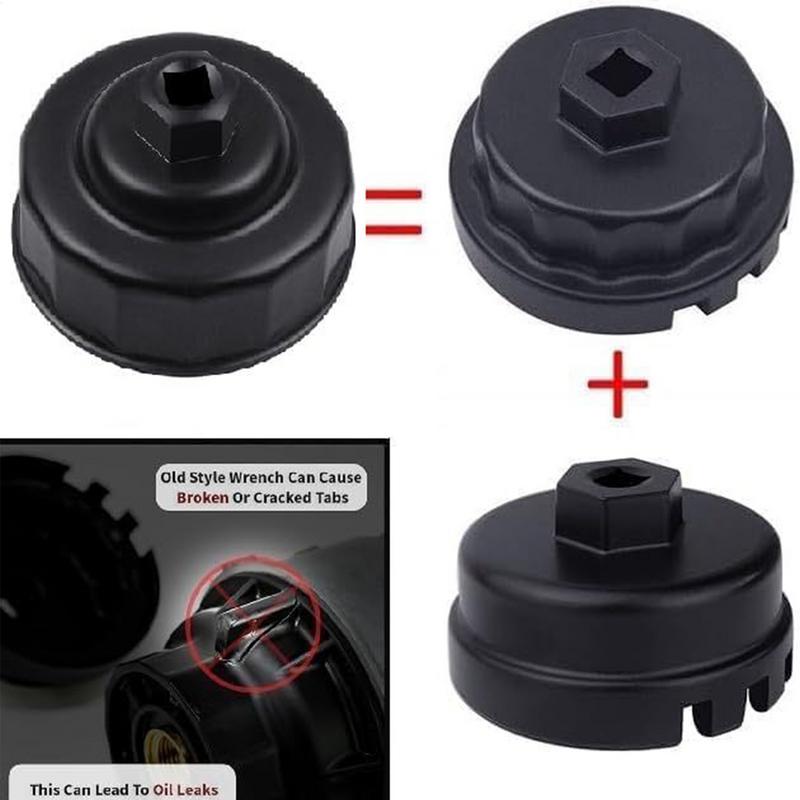 Oil Filter Wrench Oil Filter Wrench Funnel Drain 3 Pieces Set Practical Tool Plug Change Set For Family Friends Colleague Car