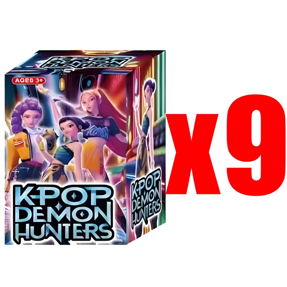 18-Pack Blind Box Anime Demon Hunters Girls Action Figures Rumi Mira Zoe Figuras De PVC Collectible Toys 5.3-11.5cm