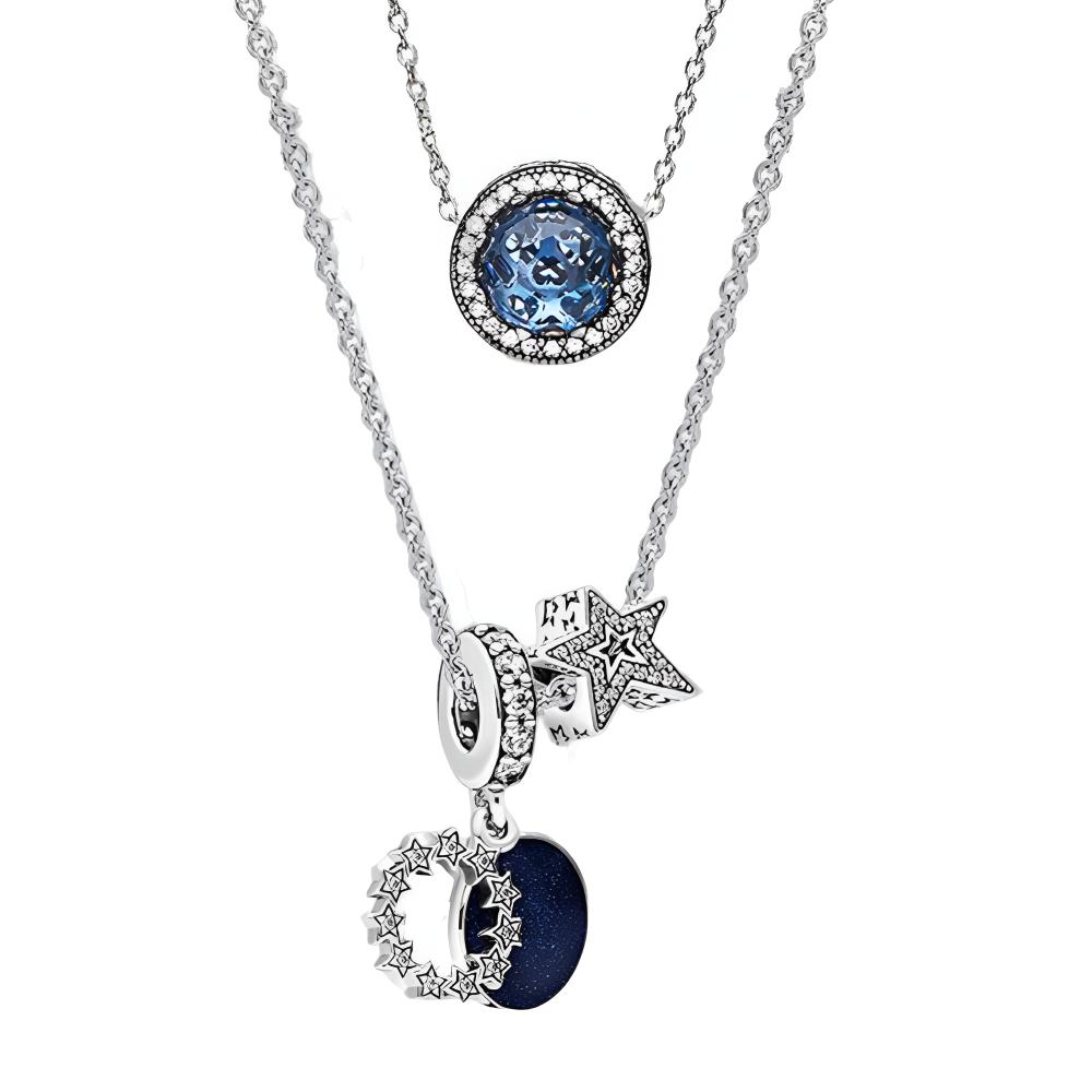 Pandora Falling In Love Necklace Set Women necklaces TZ0071 Box