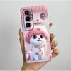 For Infinix Hot 50 Pro 4G Case Pretty Flowers Soft Silicone Shell Cover For Infinix Hot 50 Pro Plu 4G Phone Case Hot50Pro Coque