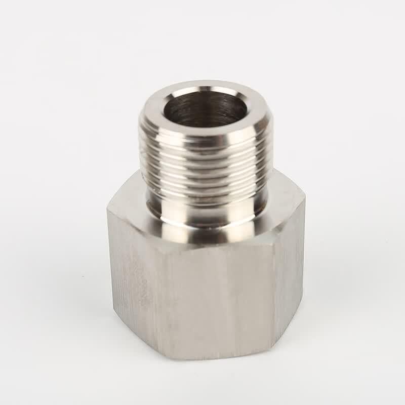 304 Stainless Steel Threaded Straight Adapter
