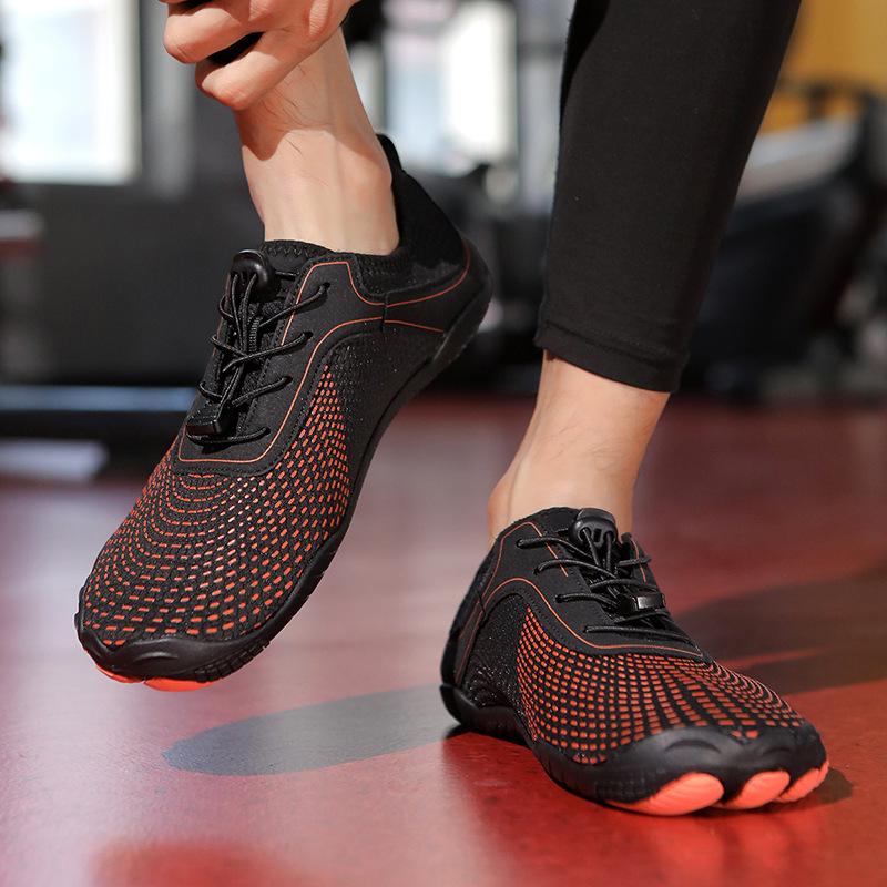 Unisex Soft-Soled Breathable Indoor Sports Shoes with Non-Slip, Shock Absorption for Running, Fitness, Jump Rope, Aerobics, Treadmill & Yoga